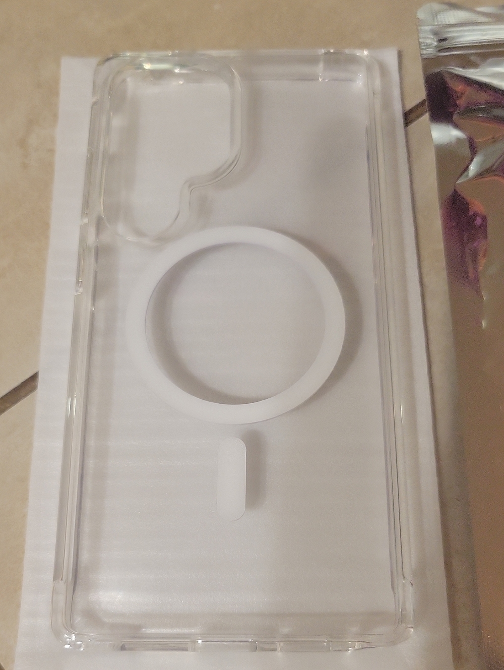 Clear Magnetic Cell Phone Case For Samsung Galaxy S25 Ultra New